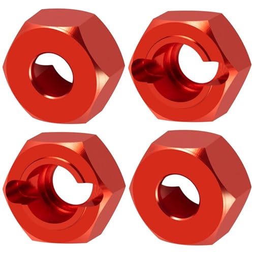 ZIBOXI Vorne Hinten CVD Diff Tasse Servo Halterung Hex Rad Hub Hex Adapter Fit for HPI Venture Hilux 1/18 Upgrade Teile(Adapter-A) von ZIBOXI