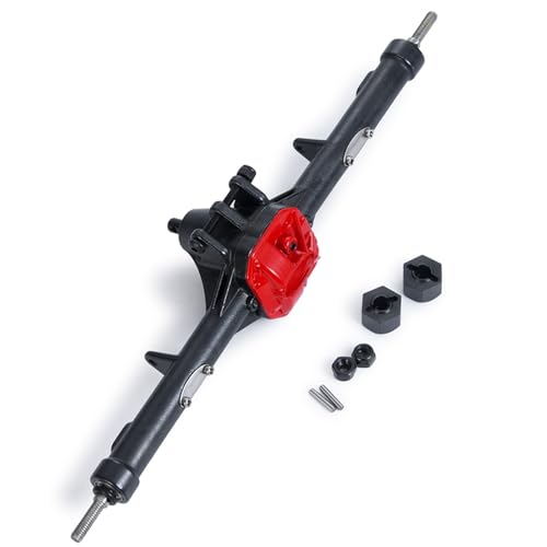 ZIBOXI Vorne Hinten Portal Achse for Axial SCX10 II 90047 90046 90059 90060 1/10 RC Crawler Auto Upgrade Teile(Rear Axle) von ZIBOXI