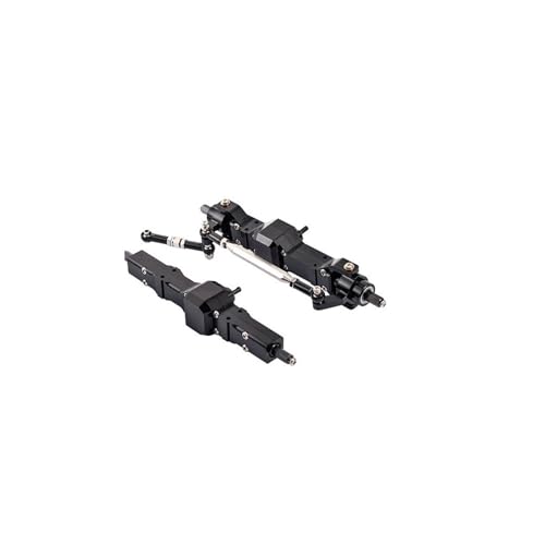 ZIBOXI Vorne Hinterachse Differential Montage Kit for 1/16 C14 C24 B14 B16 B24 B36 for JJRC for FeiYu RC for WPL for Naughty for Dragon Auto Teile.(Black) von ZIBOXI