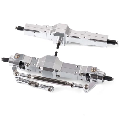 ZIBOXI Vorne Hinterachse Differential Montage Kit for 1/16 C14 C24 B14 B16 B24 B36 for JJRC for FeiYu RC for WPL for Naughty for Dragon Auto Teile.(Silvery) von ZIBOXI