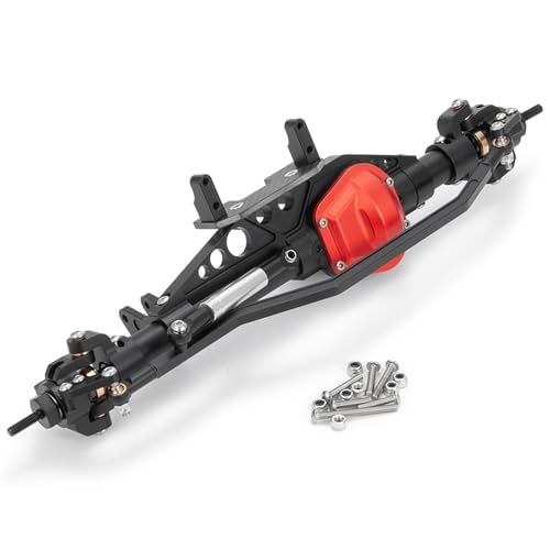 ZIBOXI Vorne Mitte Hinterachse Axial Fit for Wraith 90018 90048 90053 1/10 RC Crawler Auto Modell Upgrade Teile(Front Axle) von ZIBOXI