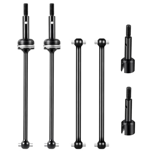 ZIBOXI Vorne und hinten CVD Antriebswelle for 1/14 WLtoys 1/14 144001 1/12 12428 1/18 A959-B RC Auto Upgrade Teile Zubehör(WLtoys 144001) von ZIBOXI