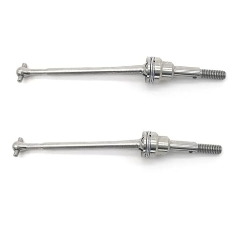 ZIBOXI for WLtoys 12428 12423 Teile 1/12 RC Auto Crawler Short Course Truck Upgrade Teile 2Pcs Metall Front Drive Shaft CVD 0090 von ZIBOXI