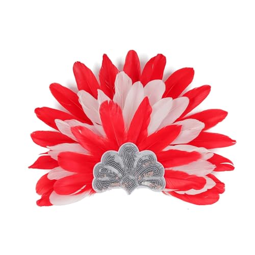 ZIDDAR Mardi Gras Hairband Halloween Stirnbandkopfschmuck Für Maskerade Make Up Für Party Maskerade Roaring Flapper Cosplay ZIDDAR Mardi Gras Hairband Halloween Stirnbandkopfschmuck Für Maskerade Make Up Für Party Maskerade Roaring Flapper Cosplay von ZIDDAR