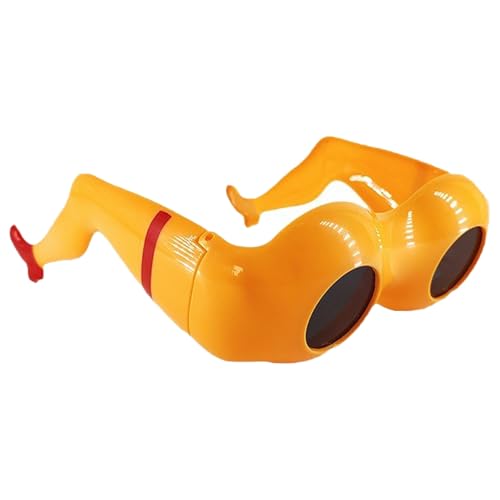ZIDDAR Übergroße Bein Sonnenbrille Einzigartige Trendige Sonnenbrille Für Reisebreit Musikfestival Schatten Lustiger Gag Accessoires von ZIDDAR