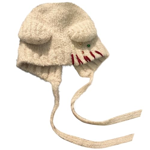 ZIDDAR Übergroßer Bärenhut Mit Ohr Mit Festfarb Ski Pelzhut Cartoon Foto Requisiten Freien Head Wrap Für Halloween von ZIDDAR