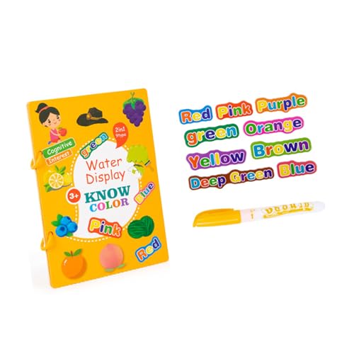 ZIDDAR Water Painting Toy Mit Aquarellbuch Und Stift Für Kleinkind Zeichnungsbuch Wasser Malbuch Aktivitätsbuch Zum Lernen ZIDDAR Water Painting Toy Mit Aquarellbuch Und Stift Für Kleinkind Zeichnungsbuch Wasser Malbuch Aktivitätsbuch Zum Lernen von ZIDDAR