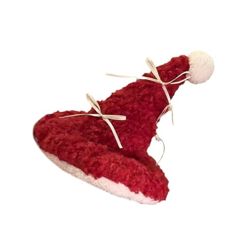 ZIDDAR Weihnachtshaarclip 2000er Trendseitenclip Weihnachtsmütze Süße Pelzige Bogenknoten Süße Realistische Foto Requisiten ZIDDAR Weihnachtshaarclip 2000er Trendseitenclip Weihnachtsmütze Süße Pelzige Bogenknoten Süße Realistische Foto Requisiten von ZIDDAR