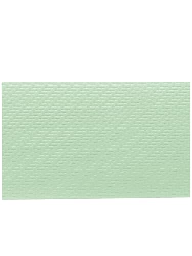 10x117x270mm 3 Stück M066 - Struktur Fischgrätenverband Breite 2mm x Länge 3mm Mauerplatte Modellbauwand aus Styrodur zum Basteln und Bemalen für Landschaftsbau Diorama von ZIEMER