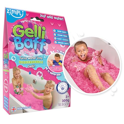 ZIMPLI KIDS LIMITED Bad-Pulver mit Lösungsmittel von Gelli Baff, Pink 300 g ZIMPLI KIDS LIMITED Bad-Pulver mit Lösungsmittel von Gelli Baff, Pink 300 g von Zimpli Kids