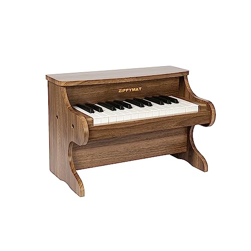 ZIPPY MAT Kinder Klavier Tastatur, 25 Tasten Digitalpiano für Kinder, Mini Musik Lerninstrument Spielzeug, Holz Klavier für Kleinkinder Mädchen Jungen ZIPPY MAT Kinder Klavier Tastatur, 25 Tasten Digitalpiano für Kinder, Mini Musik Lerninstrument Spielzeug, Holz Klavier für Kleinkinder Mädchen Jungen von ZIPPY MAT