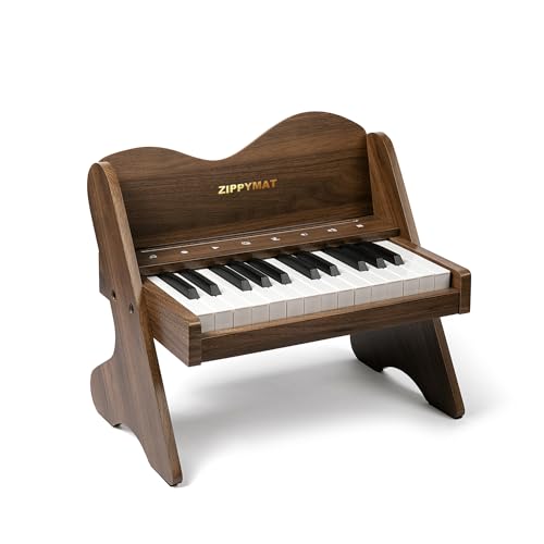 ZIPPYMAT 25-Tasten-Spielzeug-Klavier SLW99801D-WALNUT-EU von ZIPPY MAT