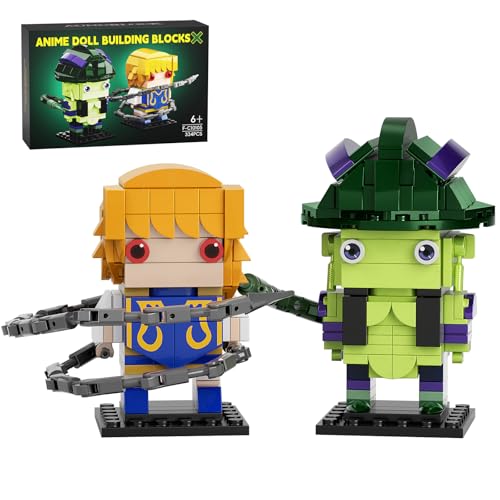 ZIQILIGHTING Anime Baukasten, Kurapika und Meruem Sammlerartikel Set, Geschenkidee für Kinder ab 6 Jahren POP Movie Fans(334PCS) von ZIQILIGHTING