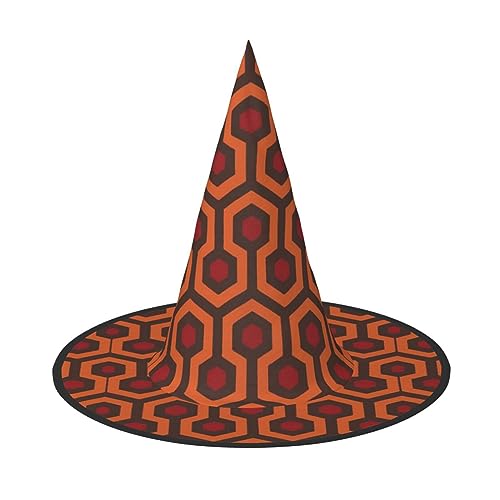 ZISHAK Shining Overlook Trendiger Halloween-Hexenhut für Frauen – Ultimativer Partyhut für das beste Halloween-Kostüm-Ensemble von ZISHAK