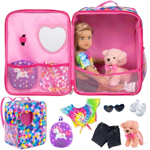 ZITA ELEMENT 5 Artikel 45,7 cm Puppentaschen-Set und Zubehör inklusive 45,7 cm Puppenkleidung, Schuhe, Sonnenbrille, Puppenrucksack und Spielzeughund ZITA ELEMENT 5 Artikel 45,7 cm Puppentaschen-Set und Zubehör inklusive 45,7 cm Puppenkleidung, Schuhe, Sonnenbrille, Puppenrucksack und Spielzeughund von ZITA ELEMENT