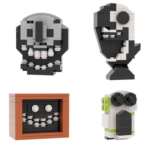 4-in-1-Monster aus Videospiel und TV-Serie, 253 Teile, MOC Build, Erwachsene, Geschenk ab 18 Jahren von ZITIANYOUBUILD