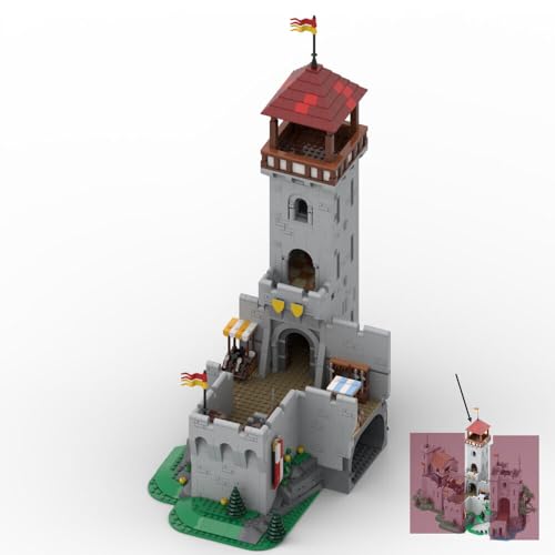 ZITIANYOUBUILD 1950 Teile Schlossfriederweiterung für Set 10305 Bausteine Spielzeug Set MOC ab 18+ von ZITIANYOUBUILD