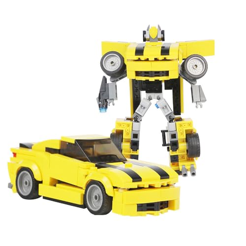 ZITIANYOUBUILD 2 in 1 Roboter Auto Modell 251 Teile Bauspielzeug Set aus TV Show MOC Build for Age 18+ von ZITIANYOUBUILD