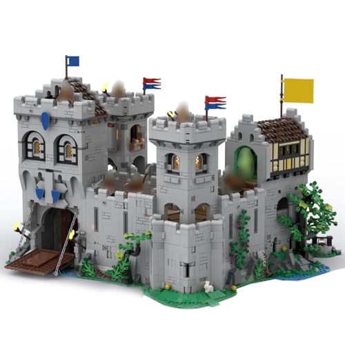 ZITIANYOUBUILD 5391 Teile Modulare Erweiterung für Set 6080, 6073, 6074, 6086 & 10305 Schloss MOC ab 18 Jahren von ZITIANYOUBUILD