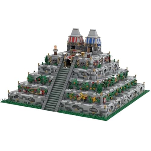 ZITIANYOUBUILD Alte mesoamerikanische Architektur mit flachen Oberteilen und Treppen, 8056 Teile, MOC für Kinder ab 18 Jahren ZITIANYOUBUILD Alte mesoamerikanische Architektur mit flachen Oberteilen und Treppen, 8056 Teile, MOC für Kinder ab 18 Jahren von ZITIANYOUBUILD