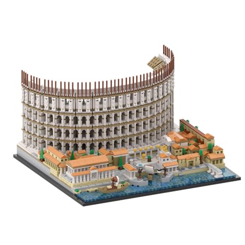 ZITIANYOUBUILD Amphitheatrum Flavium/Kolosseum Modell 3959 Teile Bauspielzeug Set MOC Build for Age 18+ von ZITIANYOUBUILD