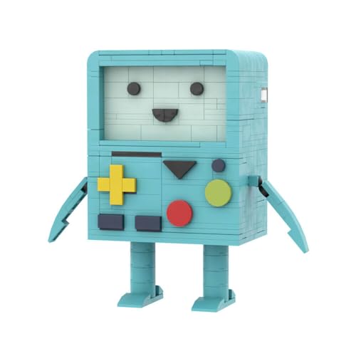 ZITIANYOUBUILD BMO Puzzle Box Vertrauensvoller und hilfreicher Roboter 474 Teile Bauspielzeug MOC bauen ab 18 Jahren von ZITIANYOUBUILD