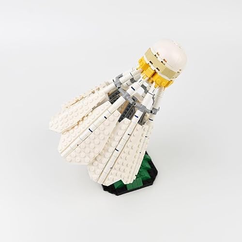 ZITIANYOUBUILD Badminton MOC Bauspielzeug Set mit Ständer & Papieranleitung 425 Teile MOC ab 18 Jahren von ZITIANYOUBUILD