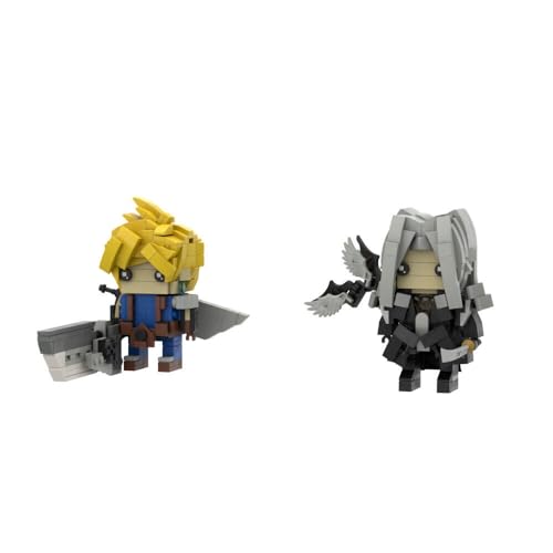 ZITIANYOUBUILD Claude und Sephiroth aus dem elektronischen Rollenspiel 546 Teile MOC Build for Age 18+ von ZITIANYOUBUILD