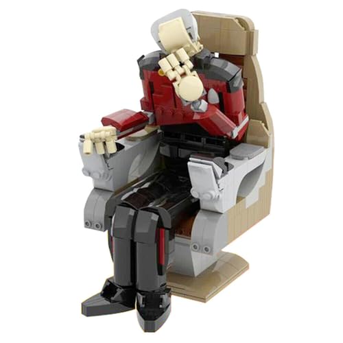 ZITIANYOUBUILD Fictional Character: Captain of a Crewed Spacecraft 458 Pieces MOC for Age 18+ von ZITIANYOUBUILD