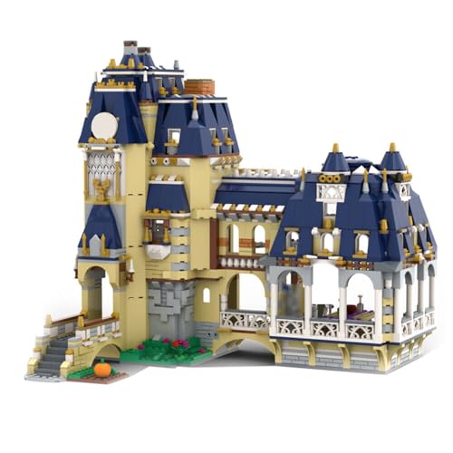 ZITIANYOUBUILD Garden Manor mit minimaler Einrichtung, Bauspielzeug, 1398 Teile, MOC ab 18 Jahren von ZITIANYOUBUILD