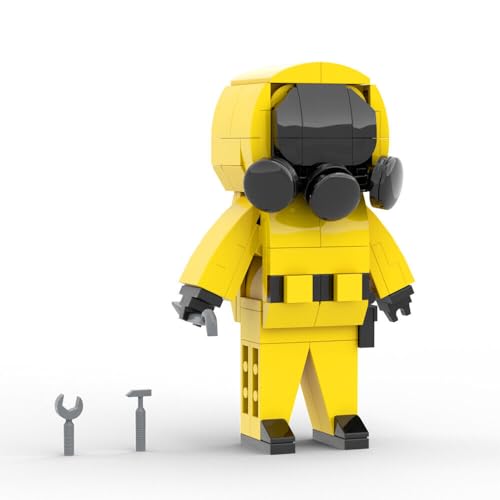 ZITIANYOUBUILD Gelber Roboter aus Videospiel About Room Building Toys 136 Teile MOC Build for Age 18+ von ZITIANYOUBUILD