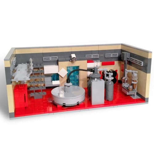 ZITIANYOUBUILD Labormodell 509 Teile aus der TV-Show über High School Chemielehrer MOC Build for Age 18+ von ZITIANYOUBUILD