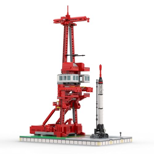 ZITIANYOUBUILD Launch Site Launch Base mit Rakete im Maßstab 1:110, 1298 Teile, MOC Build, Geschenk ab 18 Jahren von ZITIANYOUBUILD