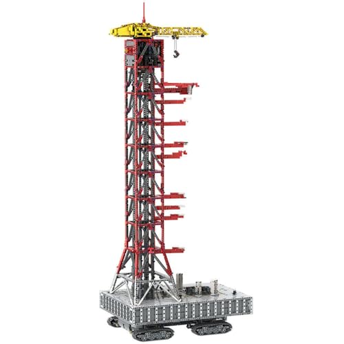 ZITIANYOUBUILD Launch Tower Mk I mit motorisiertem Crawler für Saturn V 21309 92176 MOC ab 18 Jahren von ZITIANYOUBUILD