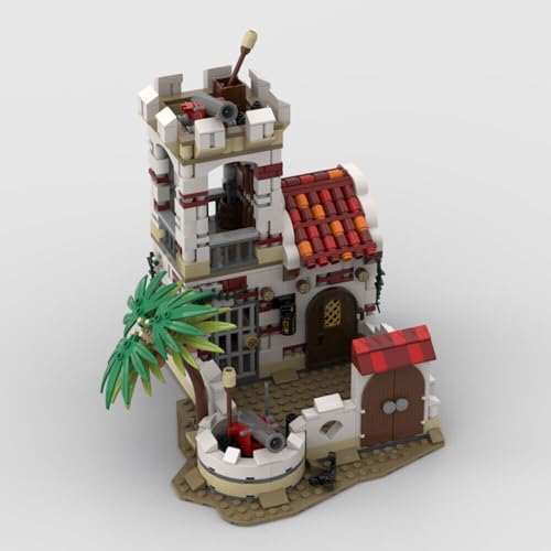 ZITIANYOUBUILD Little Fortress Modell Verbesserte Version für Piraten Serie 837 Teile MOC ab 18 Jahren ZITIANYOUBUILD Little Fortress Modell Verbesserte Version für Piraten Serie 837 Teile MOC ab 18 Jahren von ZITIANYOUBUILD