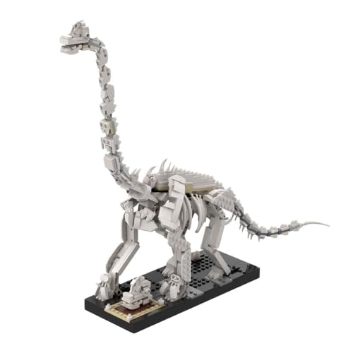 ZITIANYOUBUILD Little Oskar Skelett von Giraffatitan, Dinosaurierfossilien, 701 Teile, MOC ab 18 Jahren von ZITIANYOUBUILD