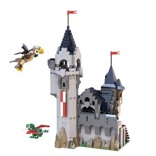 ZITIANYOUBUILD Menagerie im Schloss Bauspielzeug Set Mittelalterliche Architektur 996 Teile MOC Bauen ab 18 Jahren von ZITIANYOUBUILD