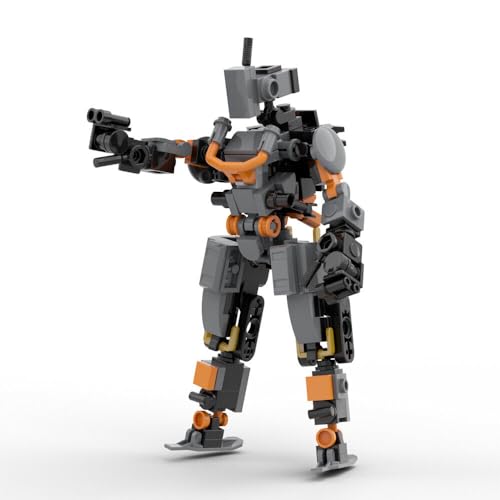ZITIANYOUBUILD Mini Robot Warrior Bausteine Spielzeug Set 162 Teile für Erwachsene MOC Build for Age 18+ von ZITIANYOUBUILD