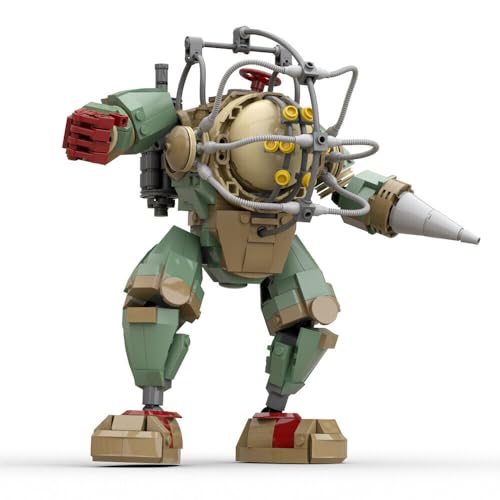ZITIANYOUBUILD Mister B. Roboter mit gepanzertem Neoprenanzug 546 Teile aus Shooter Game MOC Build for Age 18+ von ZITIANYOUBUILD