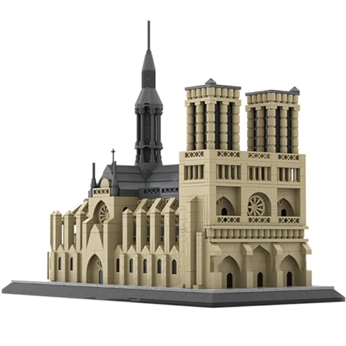 ZITIANYOUBUILD Mittelalterliche katholische Kathedrale Architektur Bauspielzeug 1770 Teile MOC Build for Age 18+ von ZITIANYOUBUILD
