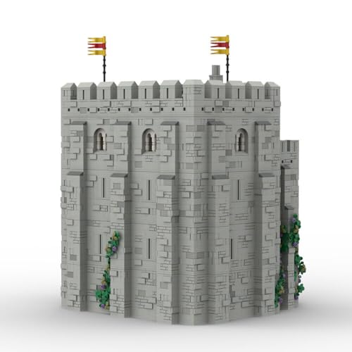 ZITIANYOUBUILD Mittelalterliches Schloss mit vollständig modularem Innenbauspielzeug, 8984 Teile, MOC ab 18 Jahren von ZITIANYOUBUILD