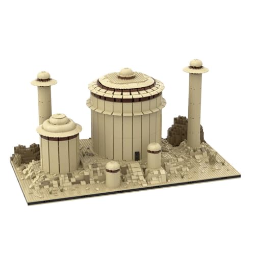 ZITIANYOUBUILD Modular Building Desert City Tatooine Modellbau Spielzeug 4157 Teile MOC Build for Age 18+ von ZITIANYOUBUILD