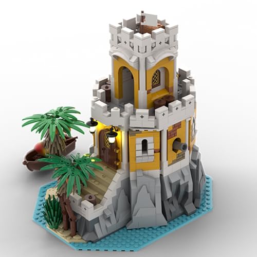 ZITIANYOUBUILD Modular Fortress Minifig Scale for Pirates Theme 1149 Pieces MOC Build for Age 18+ von ZITIANYOUBUILD