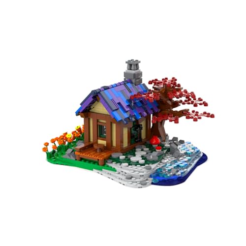ZITIANYOUBUILD Modulares Bauen: Tiny House at The Sea Bauspielzeug Set 843 Teile MOC Build for Age 18+ von ZITIANYOUBUILD