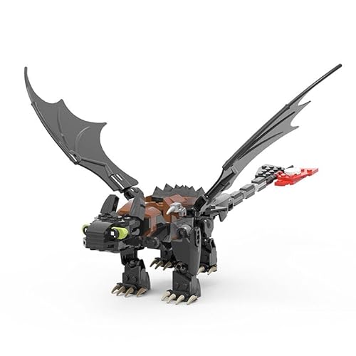 ZITIANYOUBUILD Night Fury Ohnezahn Drache 234 Teile Bauspielzeug Bauspielzeug MOC Bauen ab 18 Jahren ZITIANYOUBUILD Night Fury Ohnezahn Drache 234 Teile Bauspielzeug Bauspielzeug MOC Bauen ab 18 Jahren von ZITIANYOUBUILD