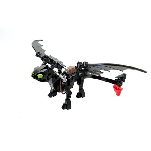 ZITIANYOUBUILD Ohnezahn Modellbausatz aus Film 174 Teile Bauspielzeug Set MOC Bauen ab 18 Jahren von ZITIANYOUBUILD