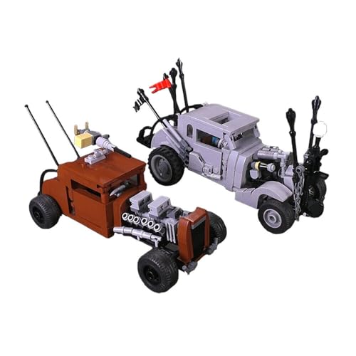 ZITIANYOUBUILD Rotes Modell-Konzeptauto 701 Teile aus Film Building Toys Set MOC Bauen Geschenk ab 18 Jahren von ZITIANYOUBUILD