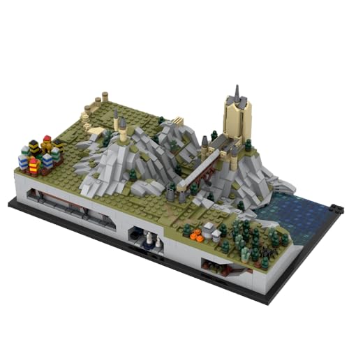 ZITIANYOUBUILD Schloss und Gelände Erweiterung für Set 76419 Bauset 1437 Teile MOC Bauen ab 18+ von ZITIANYOUBUILD