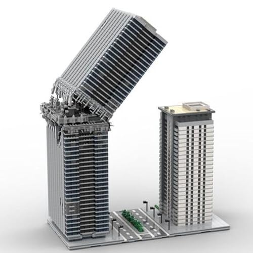 ZITIANYOUBUILD Skyscraper Collapse Architecture Building Toys Set 12294 Pieces MOC Build for Age 18+ von ZITIANYOUBUILD