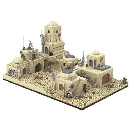 ZITIANYOUBUILD Spaceport Town in a Desert Plain from Movie Building Toys 4298 Pieces MOC Build for Age 18+ von ZITIANYOUBUILD